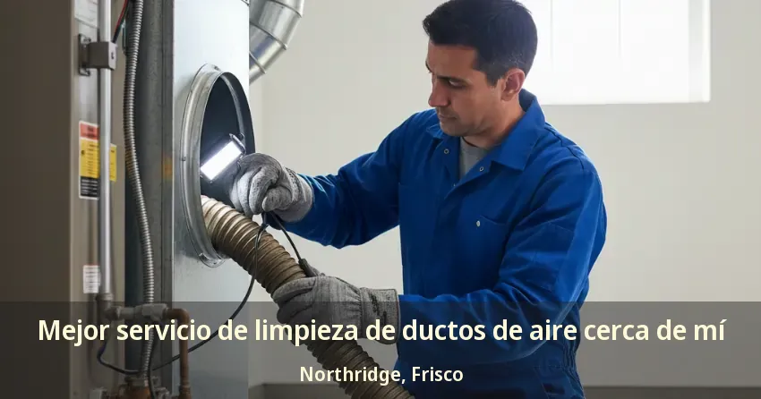 Mejor servicio de limpieza de ductos de aire cerca de mí Northridge, Frisco - TX