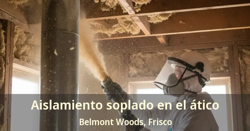 Aislamiento soplado en el ático Belmont Woods, Frisco - TX Aislamiento soplado en el ático Belmont Woods, Frisco - TX