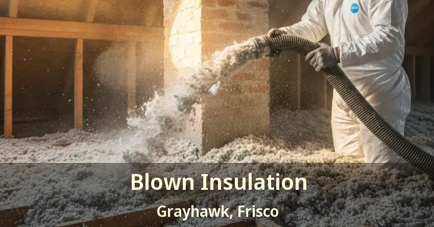 Blown Insulation Grayhawk, Frisco - TX