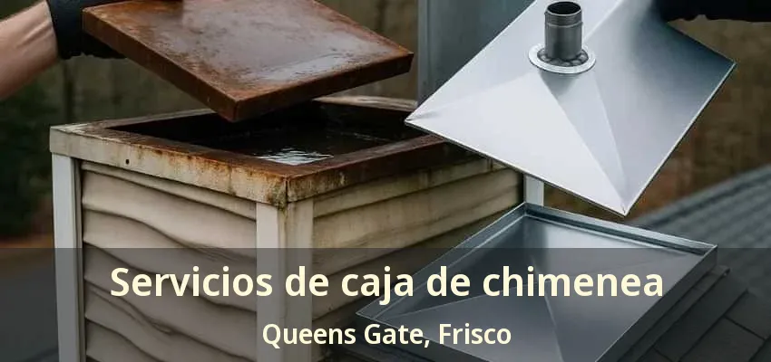 Servicios de caja de chimenea Queens Gate, Frisco - TX
