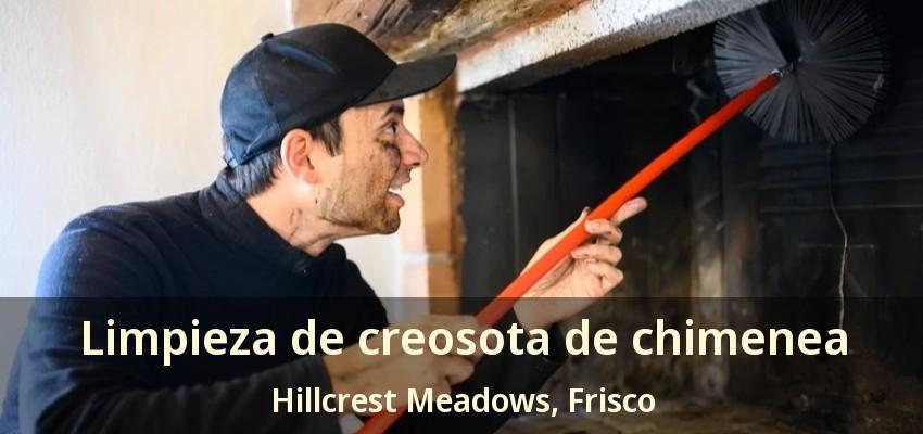 Limpieza de creosota de chimenea Hillcrest Meadows, Frisco - TX