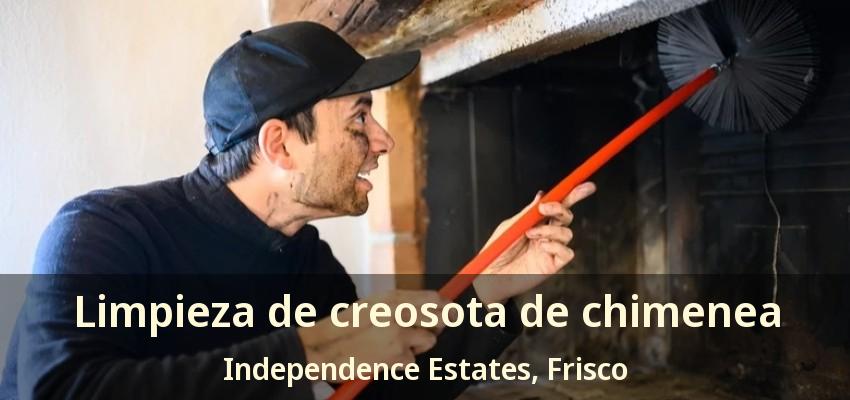Limpieza de creosota de chimenea Independence Estates, Frisco - TX