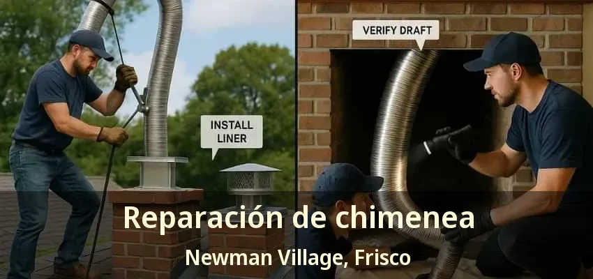 Reparación de chimenea Newman Village, Frisco - TX