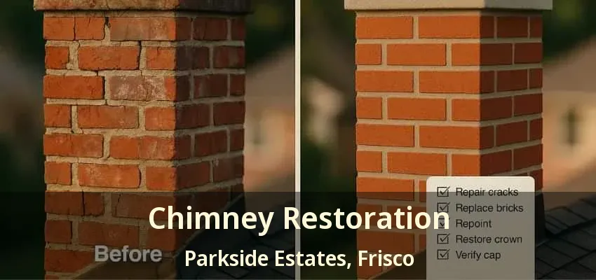 Chimney Restoration Parkside Estates, Frisco - TX