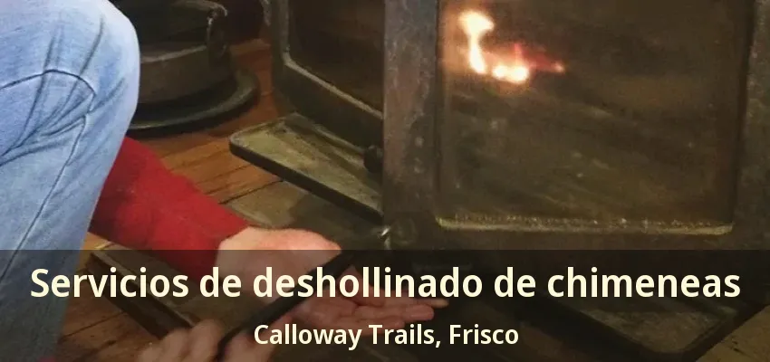 Servicios de deshollinado de chimeneas Calloway Trails, Frisco - TX
