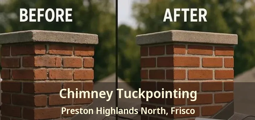 Chimney Tuckpointing Preston Highlands North, Frisco - TX