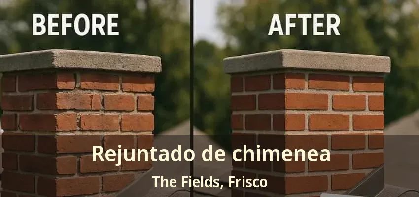 Rejuntado de chimenea The Fields, Frisco - TX