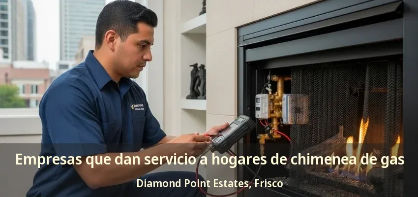 Empresas que dan servicio a hogares de chimenea de gas Diamond Point Estates, Frisco - TX