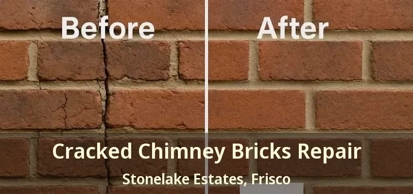 Cracked Chimney Bricks Repair Stonelake Estates, Frisco - TX