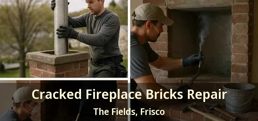 Cracked Fireplace Bricks Repair The Fields, Frisco - TX Cracked Fireplace Bricks Repair The Fields, Frisco - TX