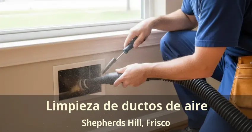 Limpieza de ductos de aire Shepherds Hill, Frisco - TX Limpieza de ductos de aire Shepherds Hill, Frisco - TX