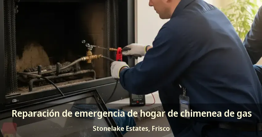 Reparación de emergencia de hogar de chimenea de gas Stonelake Estates, Frisco - TX