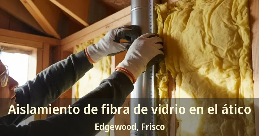 Aislamiento de fibra de vidrio en el ático Edgewood, Frisco - TX Aislamiento de fibra de vidrio en el ático Edgewood, Frisco - TX