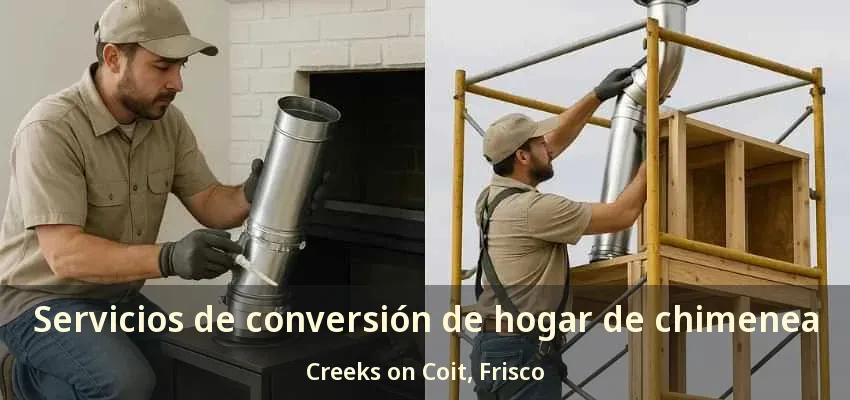 Servicios de conversión de hogar de chimenea Creeks on Coit, Frisco - TX Servicios de conversión de hogar de chimenea Creeks on Coit, Frisco - TX
