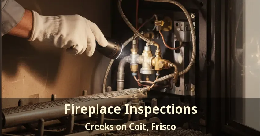 Fireplace Inspections Creeks on Coit, Frisco - TX