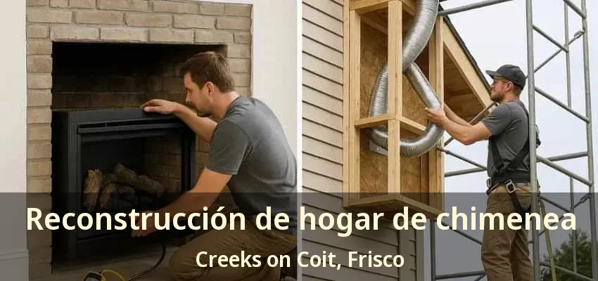 Reconstrucción de hogar de chimenea Creeks on Coit, Frisco - TX Reconstrucción de hogar de chimenea Creeks on Coit, Frisco - TX