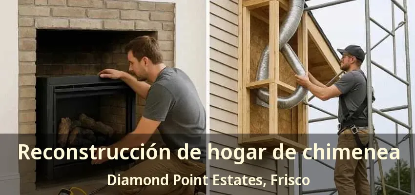 Reconstrucción de hogar de chimenea Diamond Point Estates, Frisco - TX Reconstrucción de hogar de chimenea Diamond Point Estates, Frisco - TX
