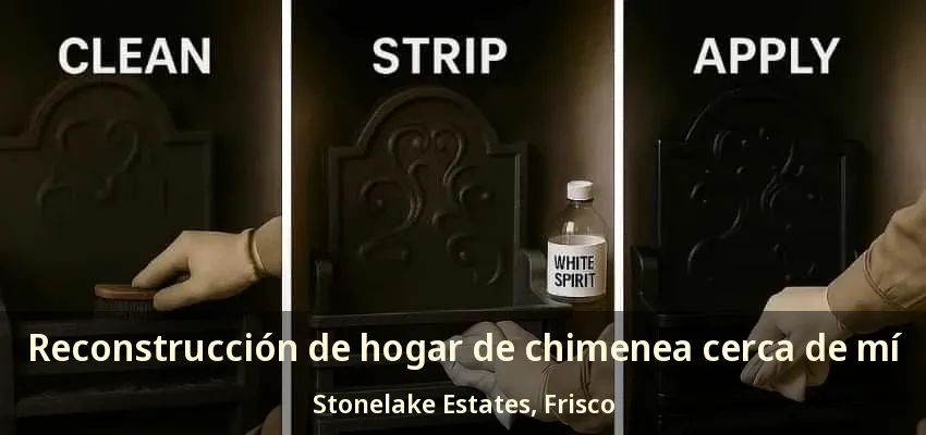 Reconstrucción de hogar de chimenea cerca de mí Stonelake Estates, Frisco - TX