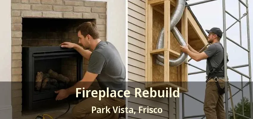 Fireplace Rebuild Park Vista, Frisco - TX