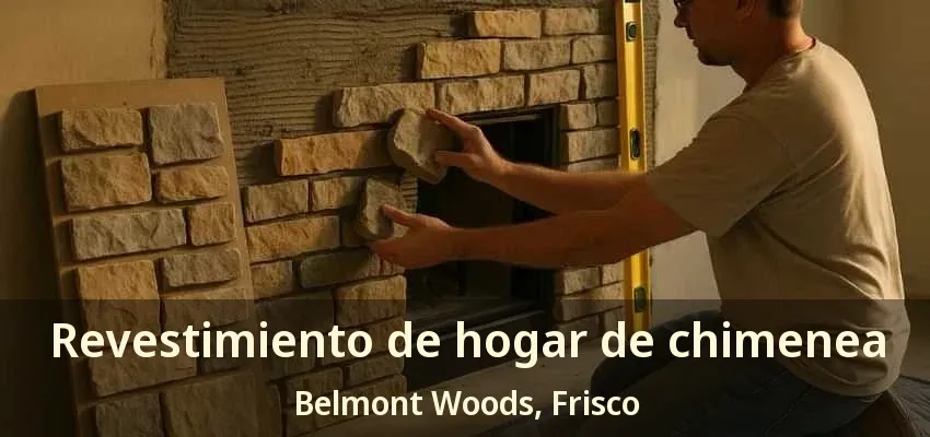 Revestimiento de hogar de chimenea Belmont Woods, Frisco - TX