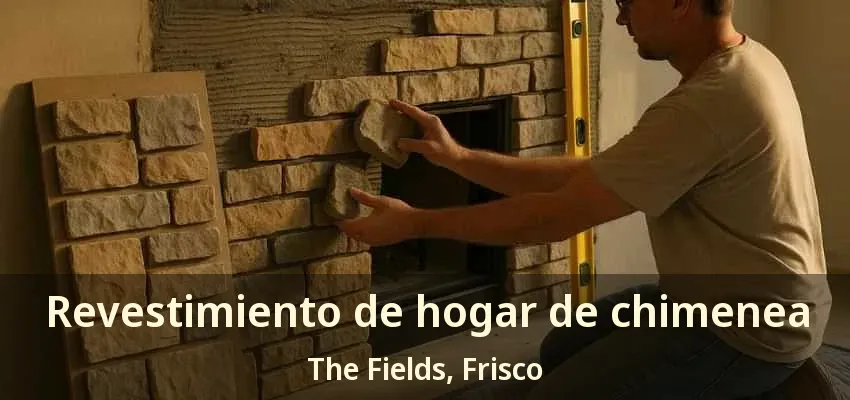 Revestimiento de hogar de chimenea The Fields, Frisco - TX