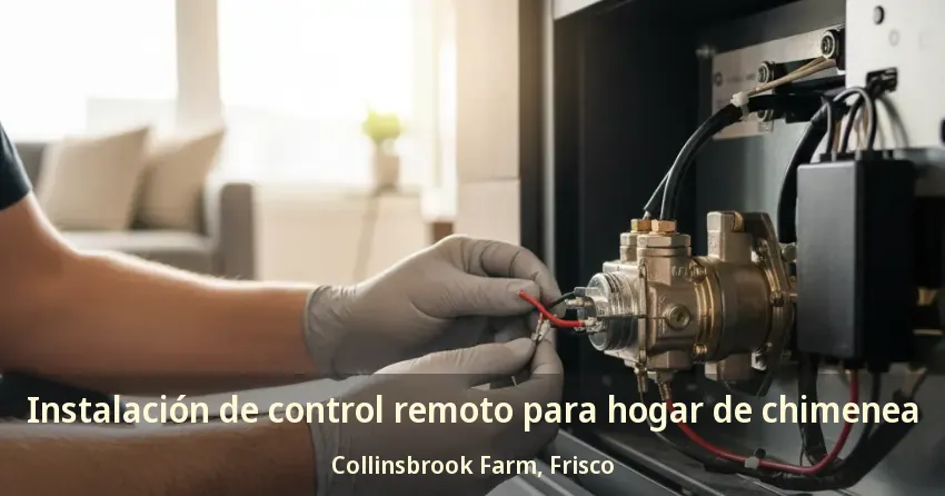 Instalación de control remoto para hogar de chimenea Collinsbrook Farm, Frisco - TX Instalación de control remoto para hogar de chimenea Collinsbrook Farm, Frisco - TX