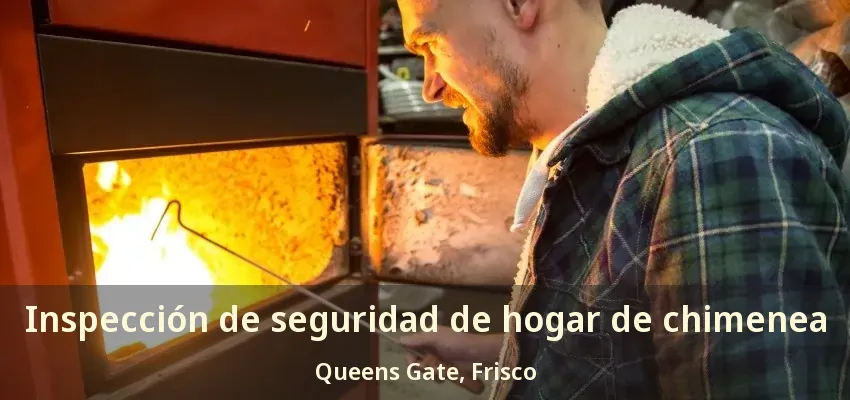 Inspección de seguridad de hogar de chimenea Queens Gate, Frisco - TX