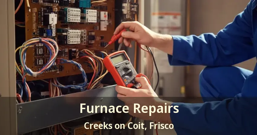 Furnace Repairs Creeks on Coit, Frisco - TX