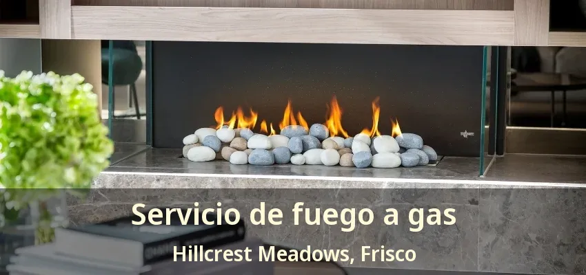 Servicio de fuego a gas Hillcrest Meadows, Frisco - TX