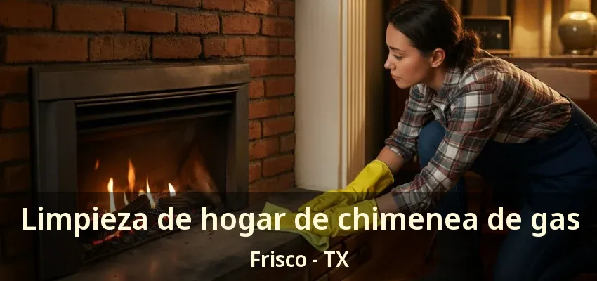 Limpieza de hogar de chimenea de gas Frisco - TX