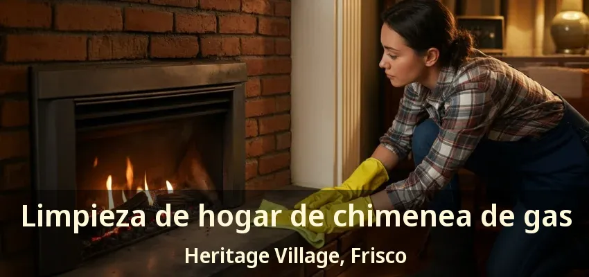 Limpieza de hogar de chimenea de gas Heritage Village, Frisco - TX Limpieza de hogar de chimenea de gas Heritage Village, Frisco - TX