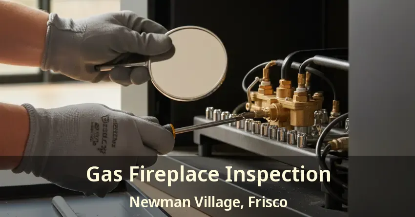Gas Fireplace Inspection Newman Village, Frisco - TX