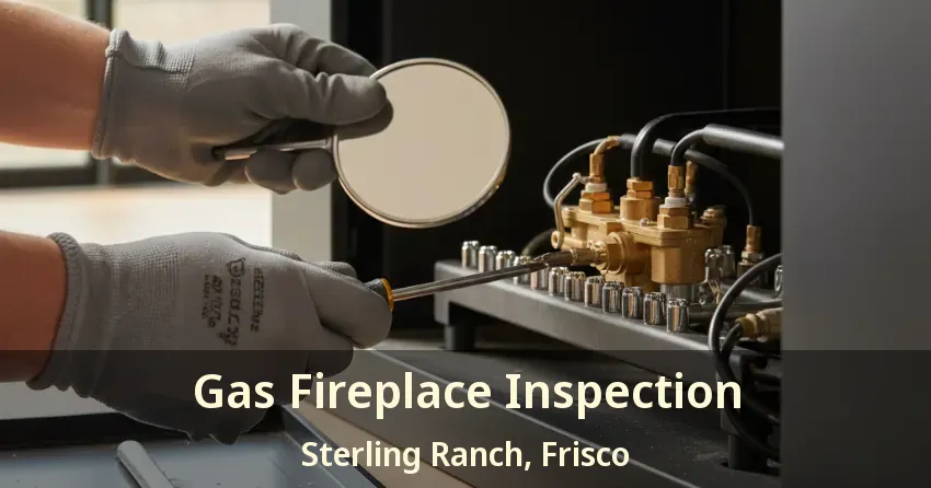 Gas Fireplace Inspection Sterling Ranch, Frisco - TX