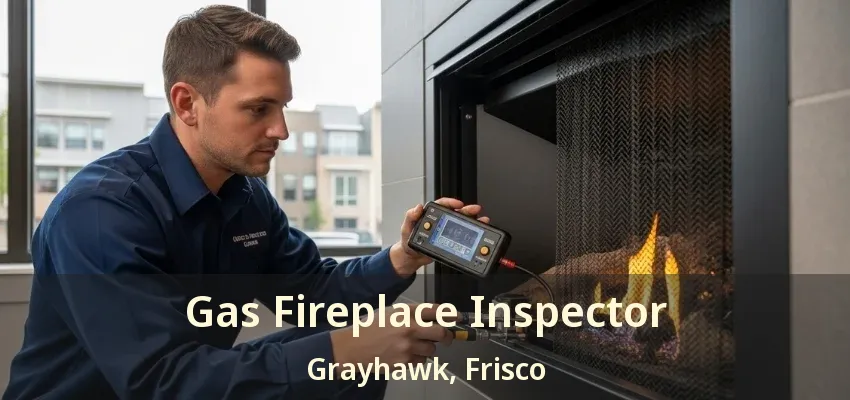 Gas Fireplace Inspector Grayhawk, Frisco - TX