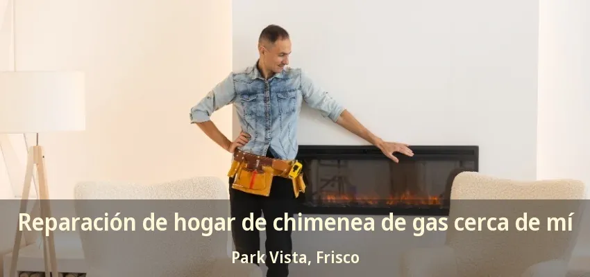 Reparación de hogar de chimenea de gas cerca de mí Park Vista, Frisco - TX