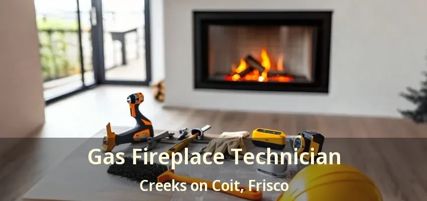 Gas Fireplace Technician Creeks on Coit, Frisco - TX