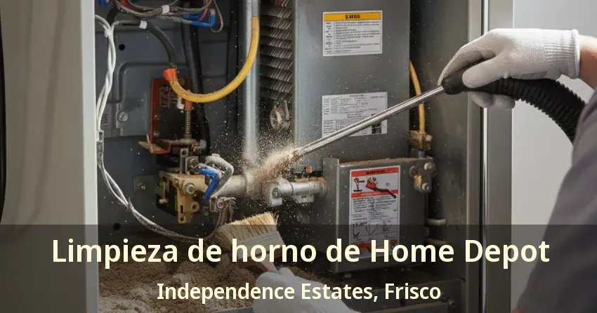 Limpieza de horno de Home Depot Independence Estates, Frisco - TX