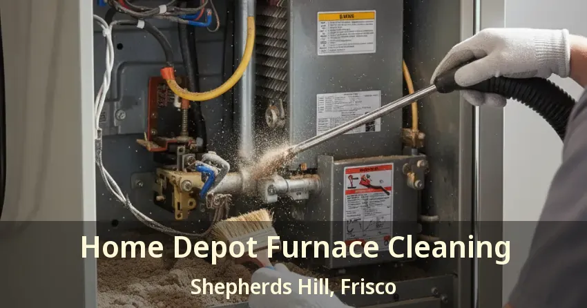 Home Depot Furnace Cleaning Shepherds Hill, Frisco - TX