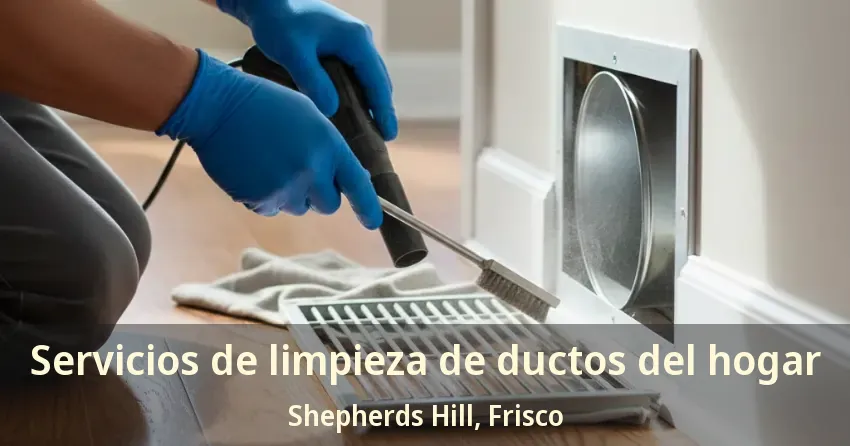 Servicios de limpieza de ductos del hogar Shepherds Hill, Frisco - TX