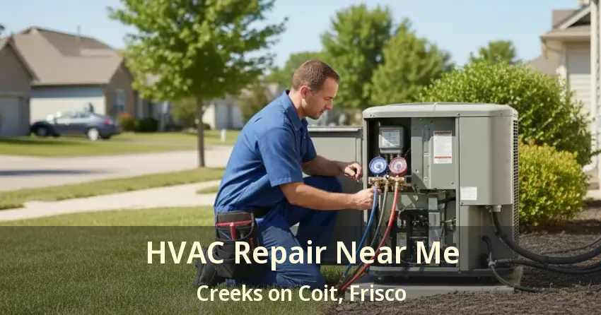 HVAC Repair Near Me Creeks on Coit, Frisco - TX HVAC Repair Near Me Creeks on Coit, Frisco - TX