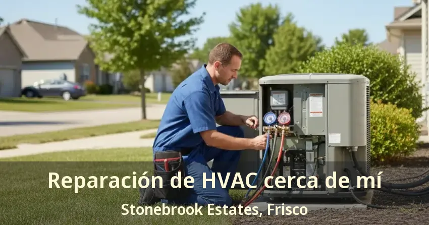 Reparación de HVAC cerca de mí Stonebrook Estates, Frisco - TX Reparación de HVAC cerca de mí Stonebrook Estates, Frisco - TX
