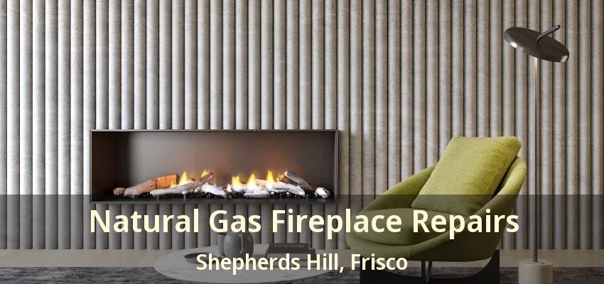 Natural Gas Fireplace Repairs Shepherds Hill, Frisco - TX