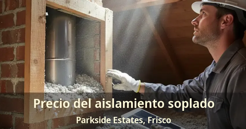Precio del aislamiento soplado Parkside Estates, Frisco - TX