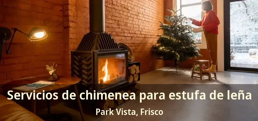 Servicios de chimenea para estufa de leña Park Vista, Frisco - TX